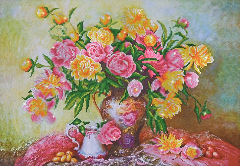 Diamond Dotz Rosas Elegantes
